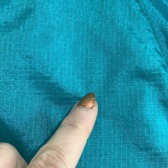 Vintage The North Face Nylon Coated With Acrylic Teal/Purple Tracksuit Sz Small - Picture 8 of 17